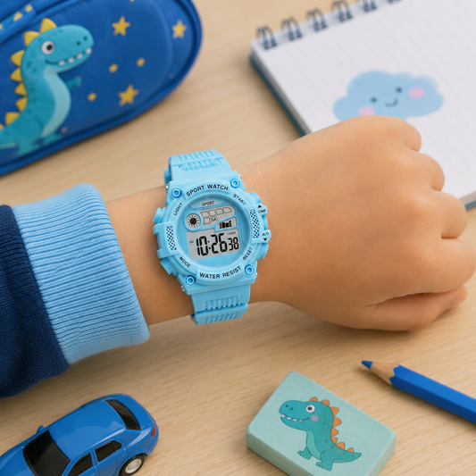 Digital Kids Watch Sky Blue