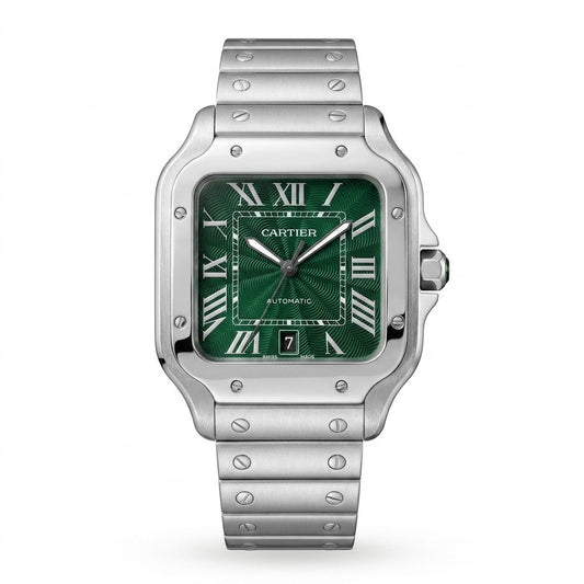 Cartier Santos Square Metal