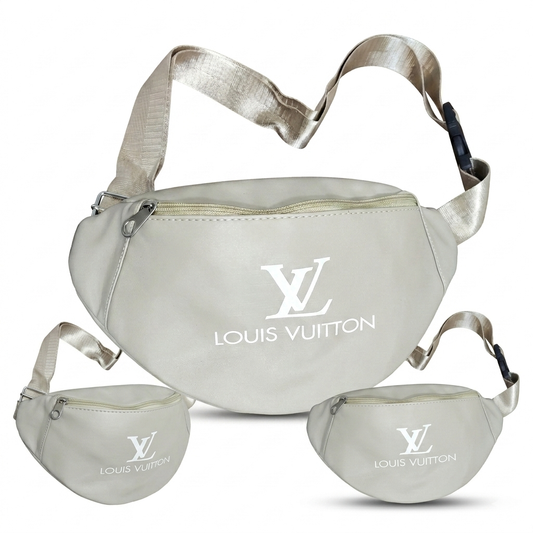 Louis Vuitton Waist Waterproof Beige Bag