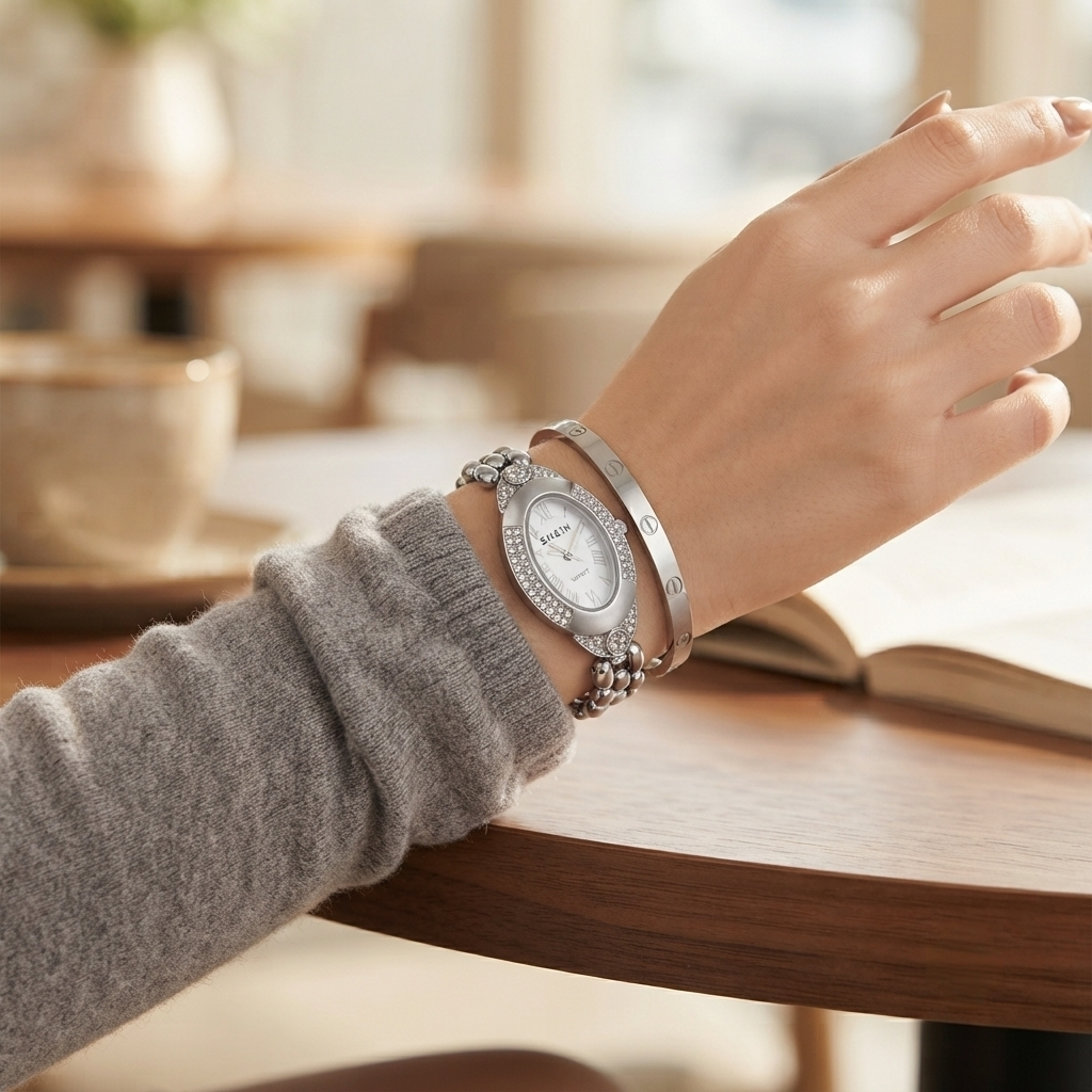 Women Watch + Bracelet Bundle Collection 1