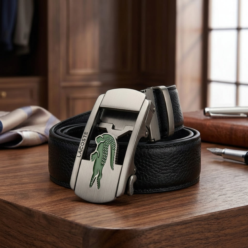 Lacoste Men Belt 3.6 Width 130 Length - 130 Cm