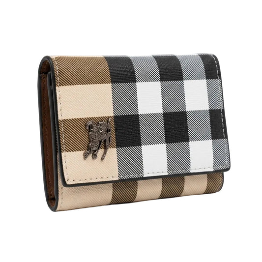 Burberry Leather Bi-Fold Men Wallet 601-72 Khaki