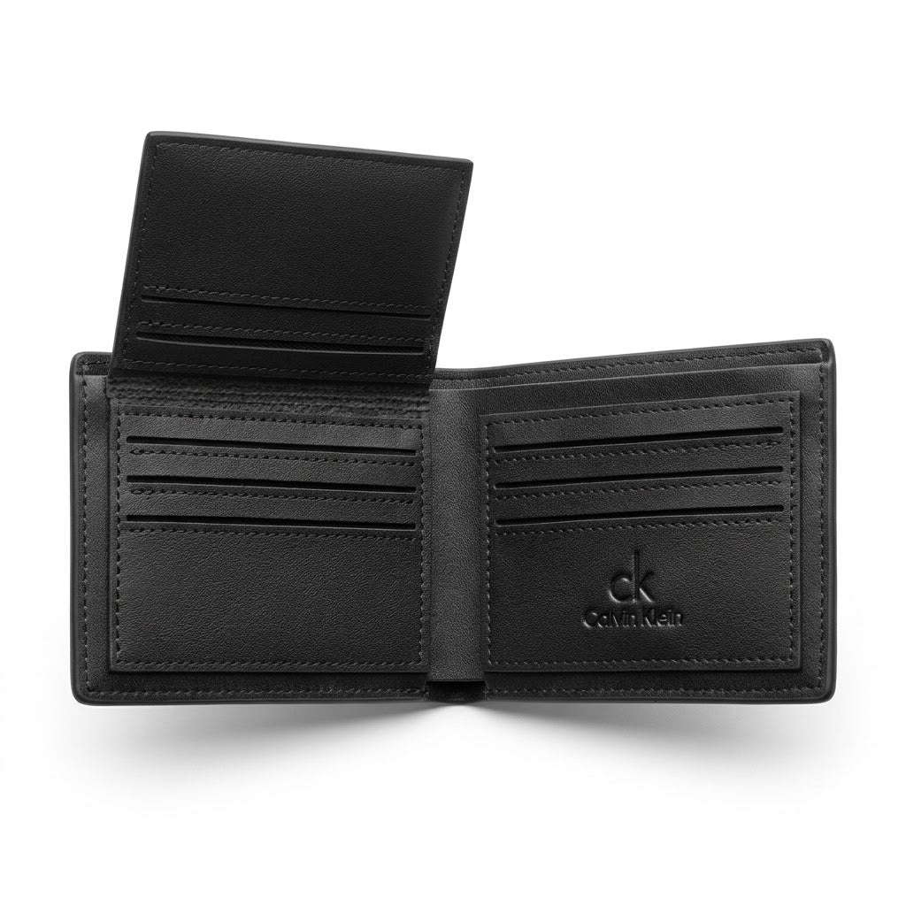 Calvin Klein Bi-Fold Men Wallet WA4-627 Black