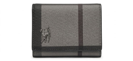 Burberry Leather Bi-Fold Men Wallet 601-72 Black