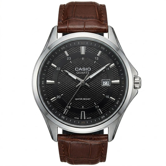 Premium Leather Date Japanese movement watch