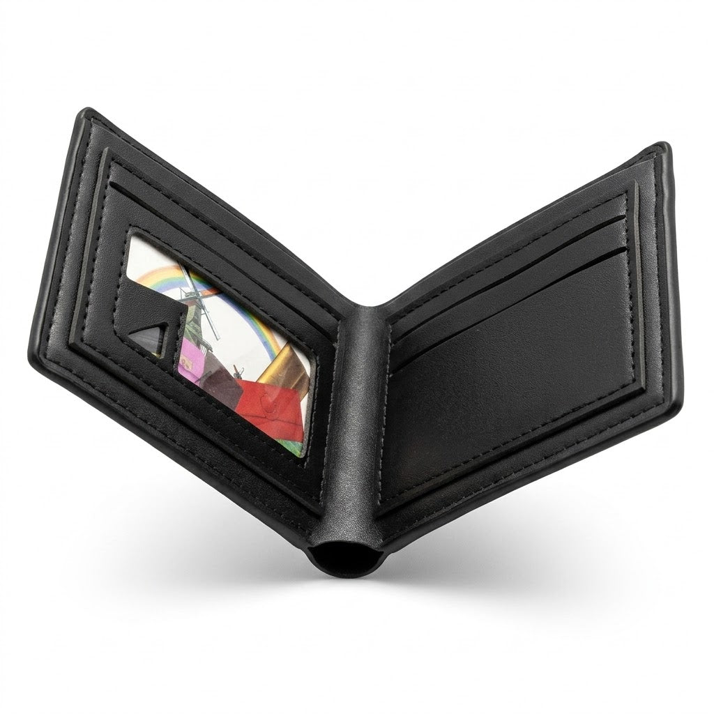 Diesel Bi-Fold Men Wallet-BK - Black