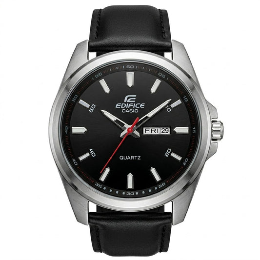 Edifice Leather Day Date For Men
