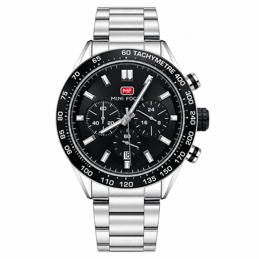Mini Focus Metal Date Three Dials For Men