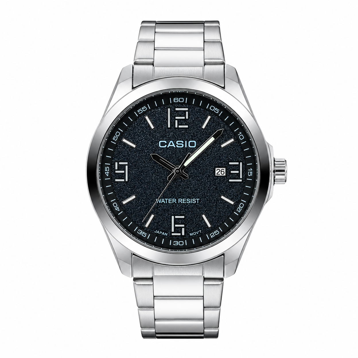Premium Metal Japanese movement.