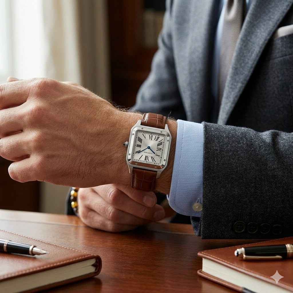 Santos Square Leather