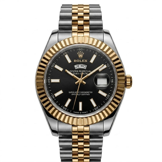 Oyster Perpetual Metal-Day-Date-Transparent Back
