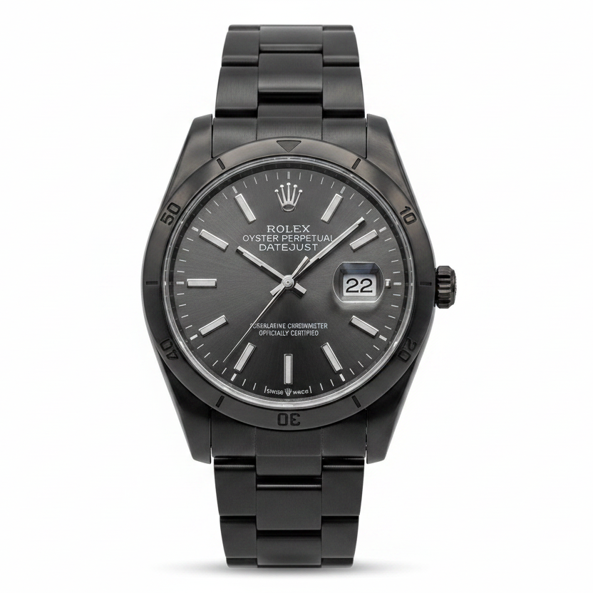 Rolex Oyster Perpetual Day Date - Luxury Swiss Automatic Watch with Transparent Case Back