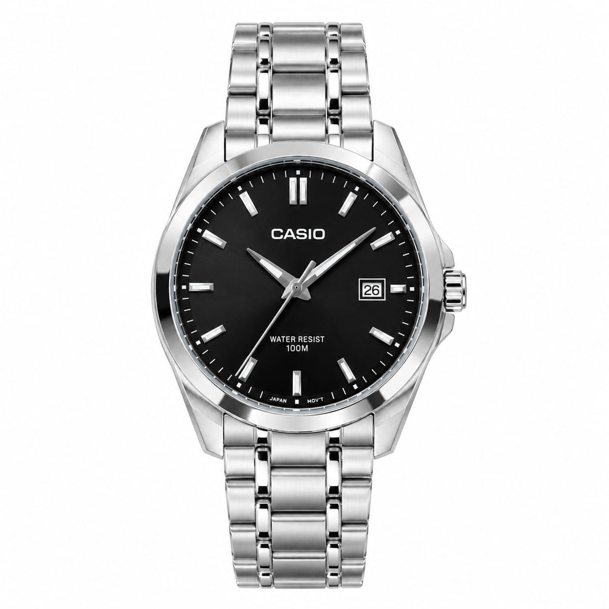 Casio Metal Date - Black Dial