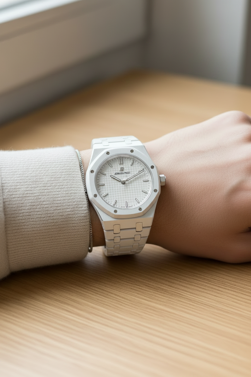 AP Carbon All White Unisex