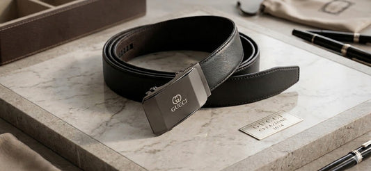 Gucci Men Belt 3.6 Width 130 Length - 130 Cm