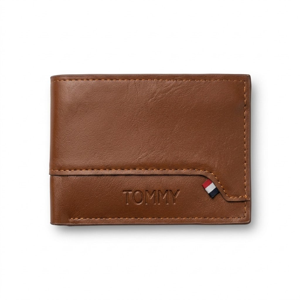 Tommy Hilfiger Leather Bi-Fold Men Wallet WA4-69 Havan