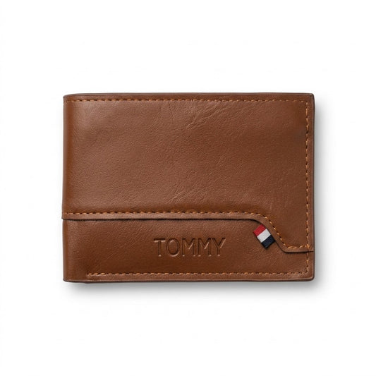Tommy Hilfiger Leather Bi-Fold Men Wallet WA4-69 Havan