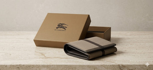 Burberry Leather Bi-Fold Men Wallet 601-72 Black