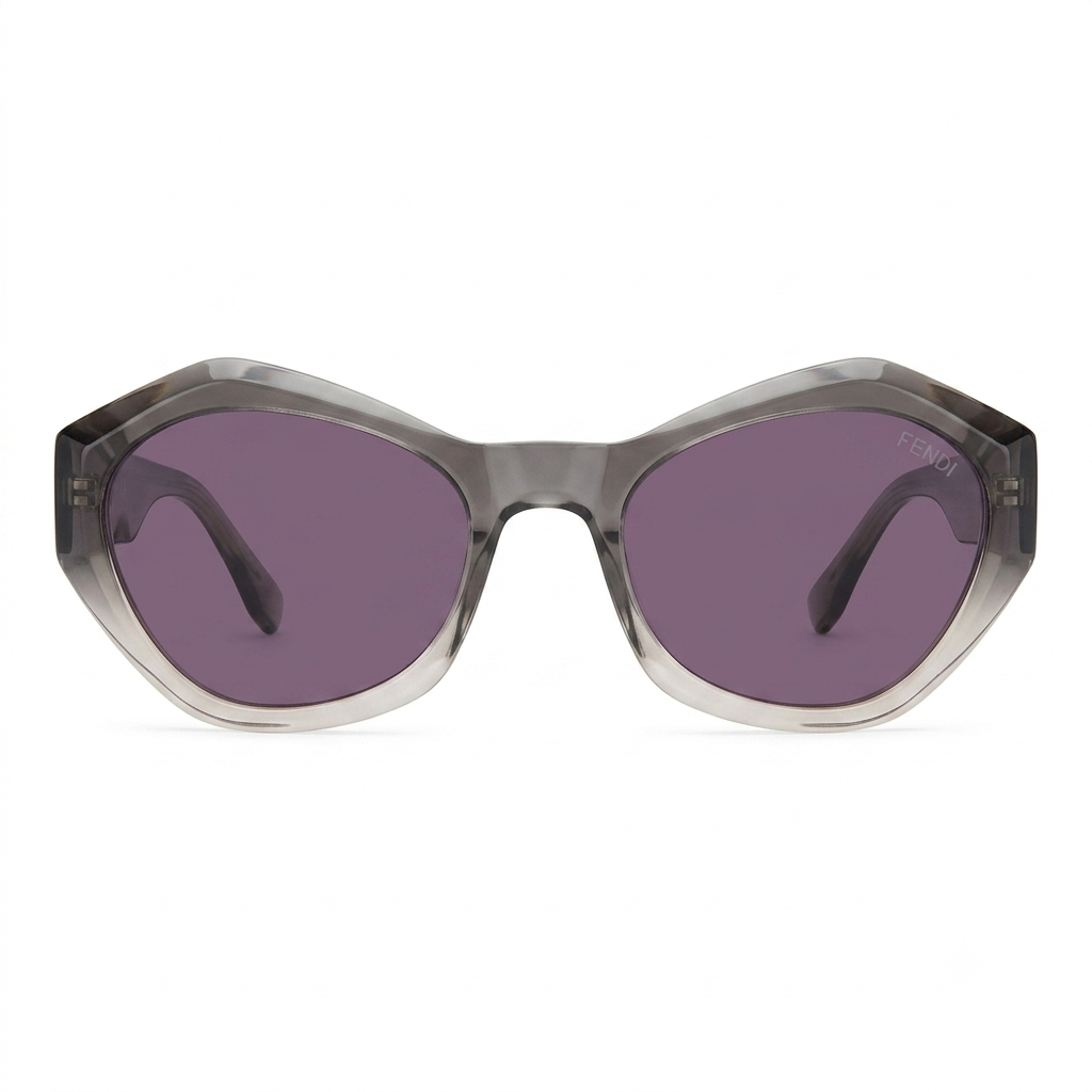 Fendi brown polarized sunglasses