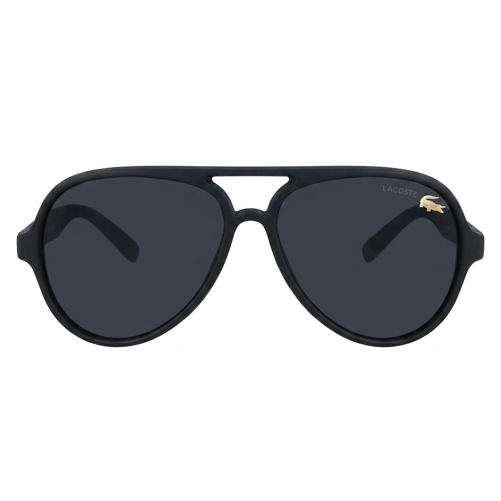 Black Lacoste sunglasses-Oval