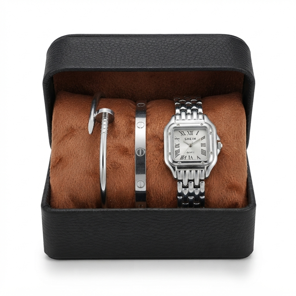 Women Watch + Bracelet Bundle Collection 3