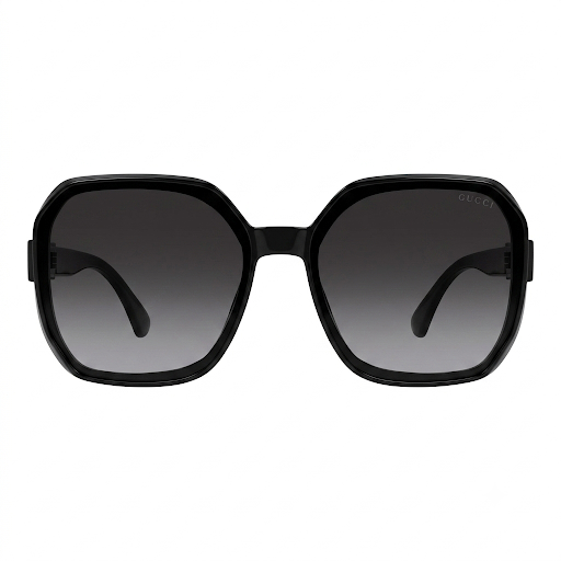 Gucci Black Sunglasses-Pentagon