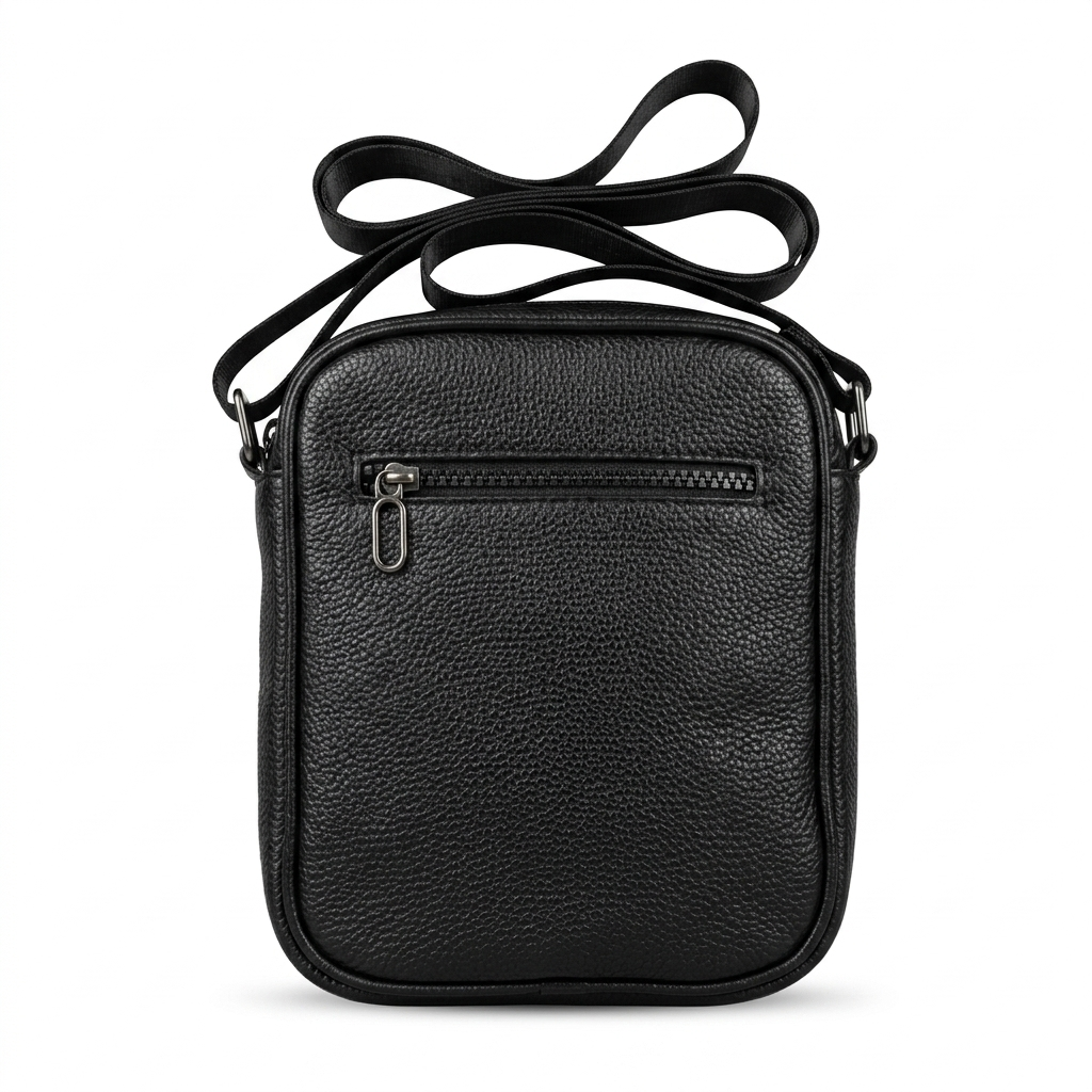 Louis Vuitton Black Leather Cross Bag