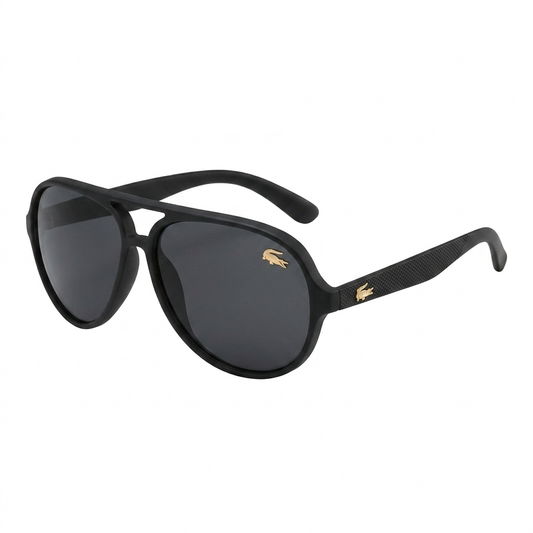 Black Lacoste sunglasses-Oval