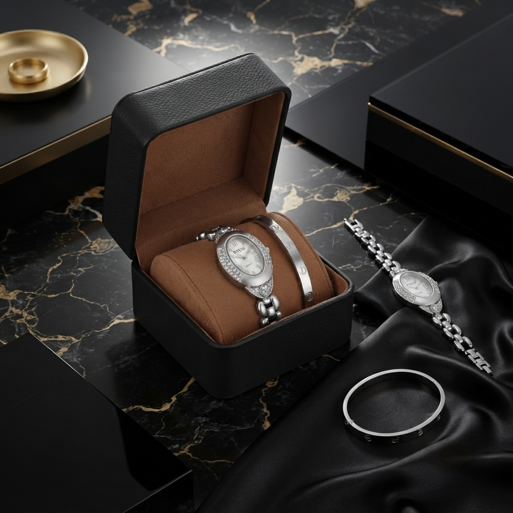 Women Watch + Bracelet Bundle Collection 1