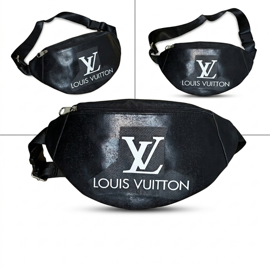 Louis Vuitton Waist Waterproof Black Bag