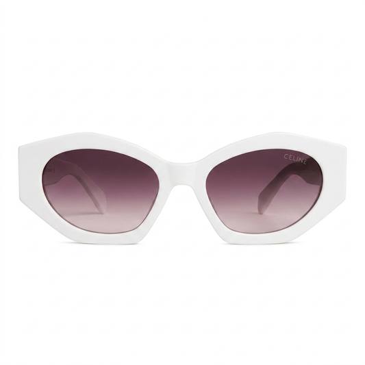 Celine white sunglasses