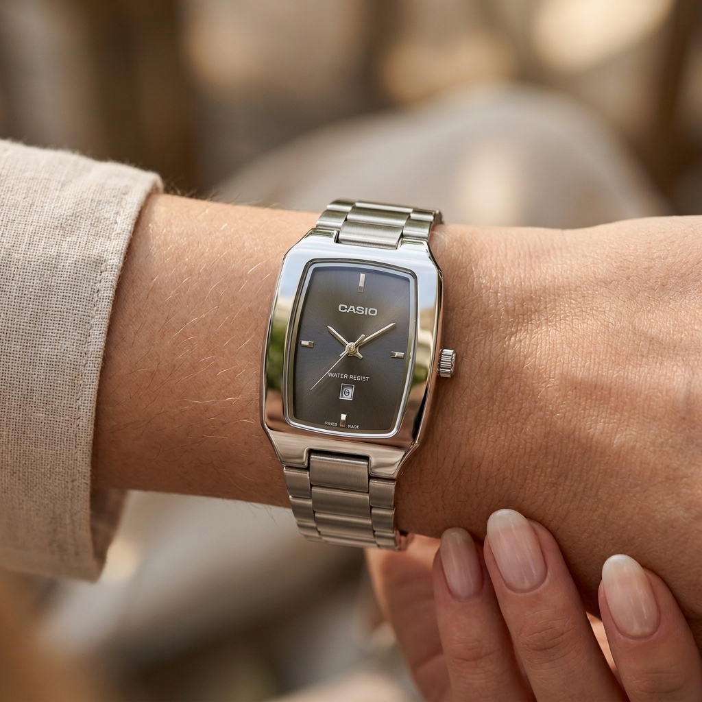 Unisex Metal Date
