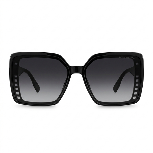 Louis Vuitton Black Sunglasses-Pentagon