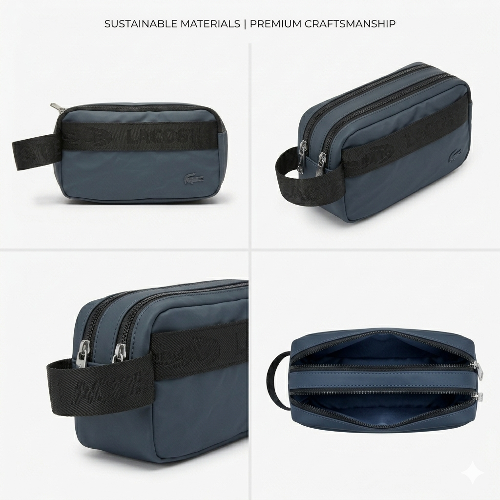 Lacost Handbag BG4-712#-HND-WPR-GY