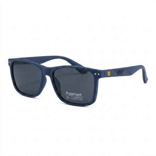 Navy Blue Ray-Ban Ferrari Sunglasses-Rectangle
