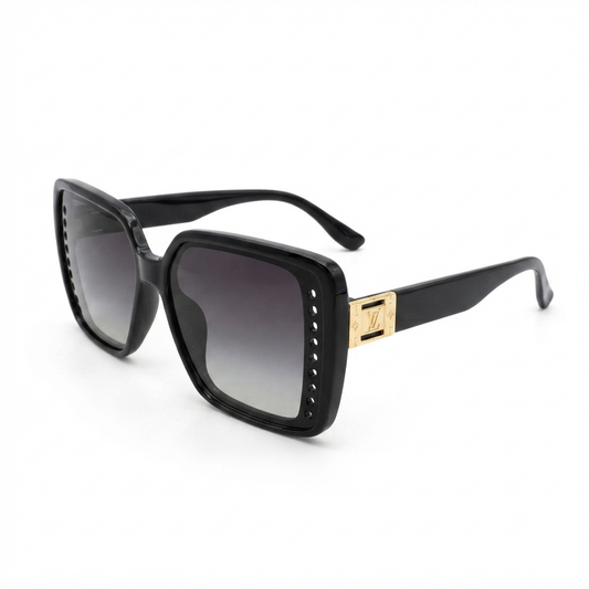 Louis Vuitton Black Sunglasses-Pentagon