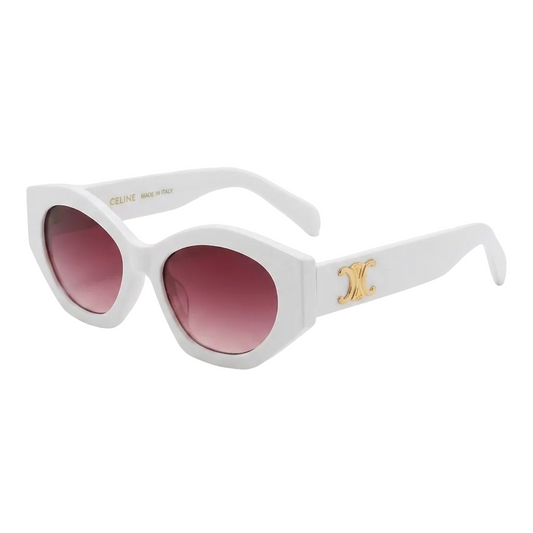 Celine white sunglasses