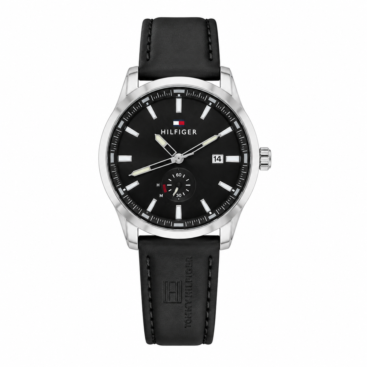 Hilfiger Leather Bracelet Date