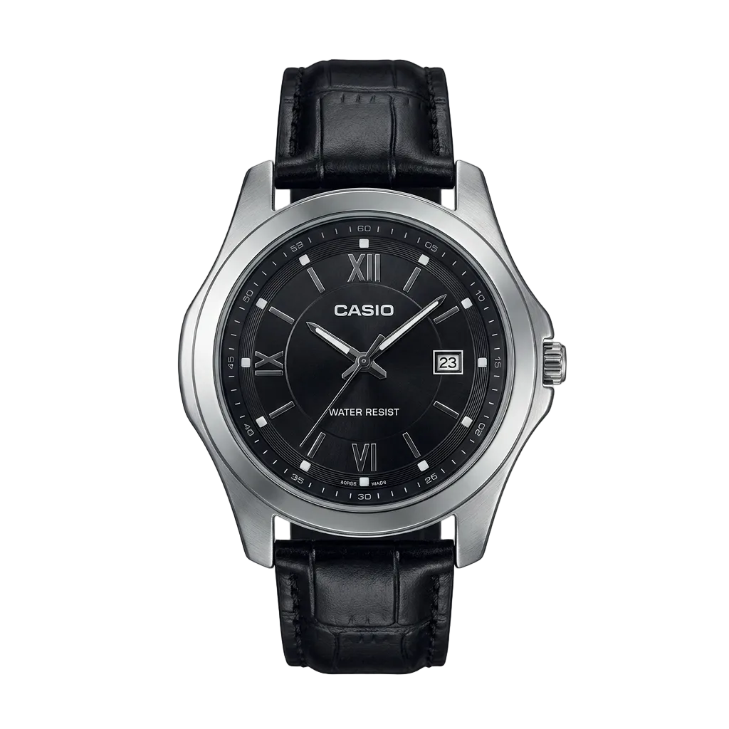 Premium Leather Date Japanese movement watch
