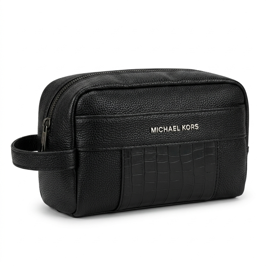 Michael Kors Hand Lither Bag-HND-LTH-BK