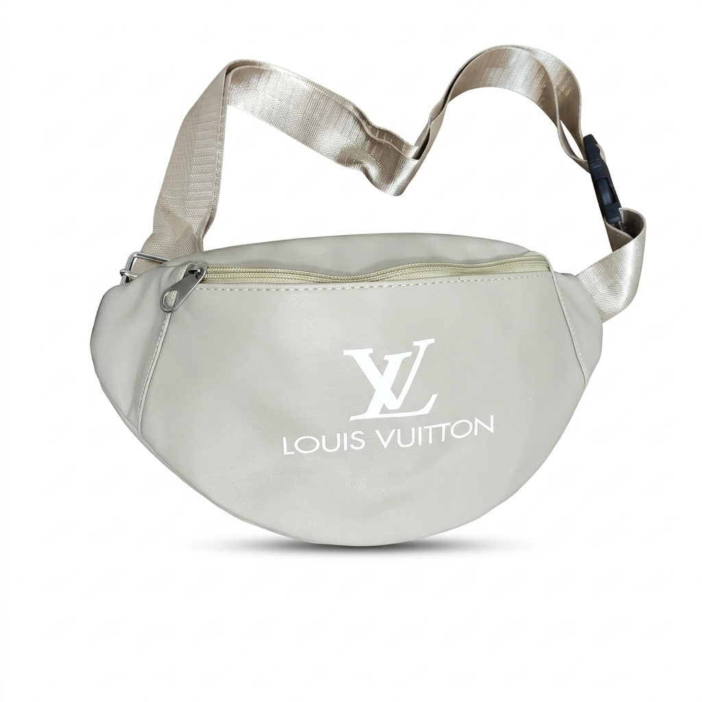 Louis Vuitton Waist Waterproof Beige Bag