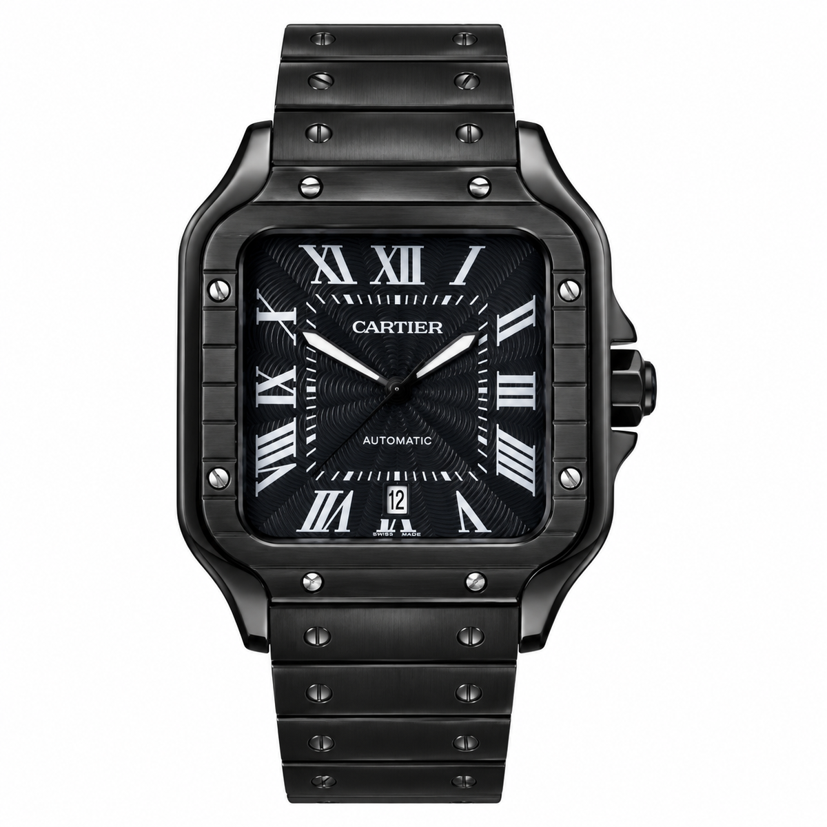 Cartier Santos Square Metal