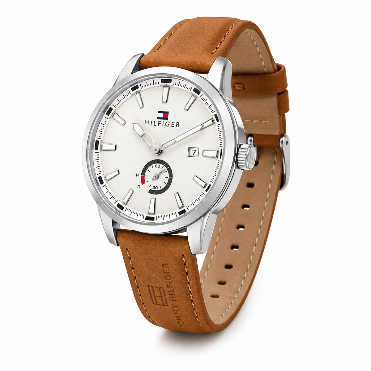 Hilfiger Leather Bracelet Date