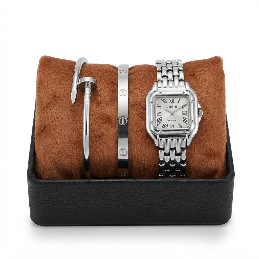 Women Watch + Bracelet Bundle Collection 3