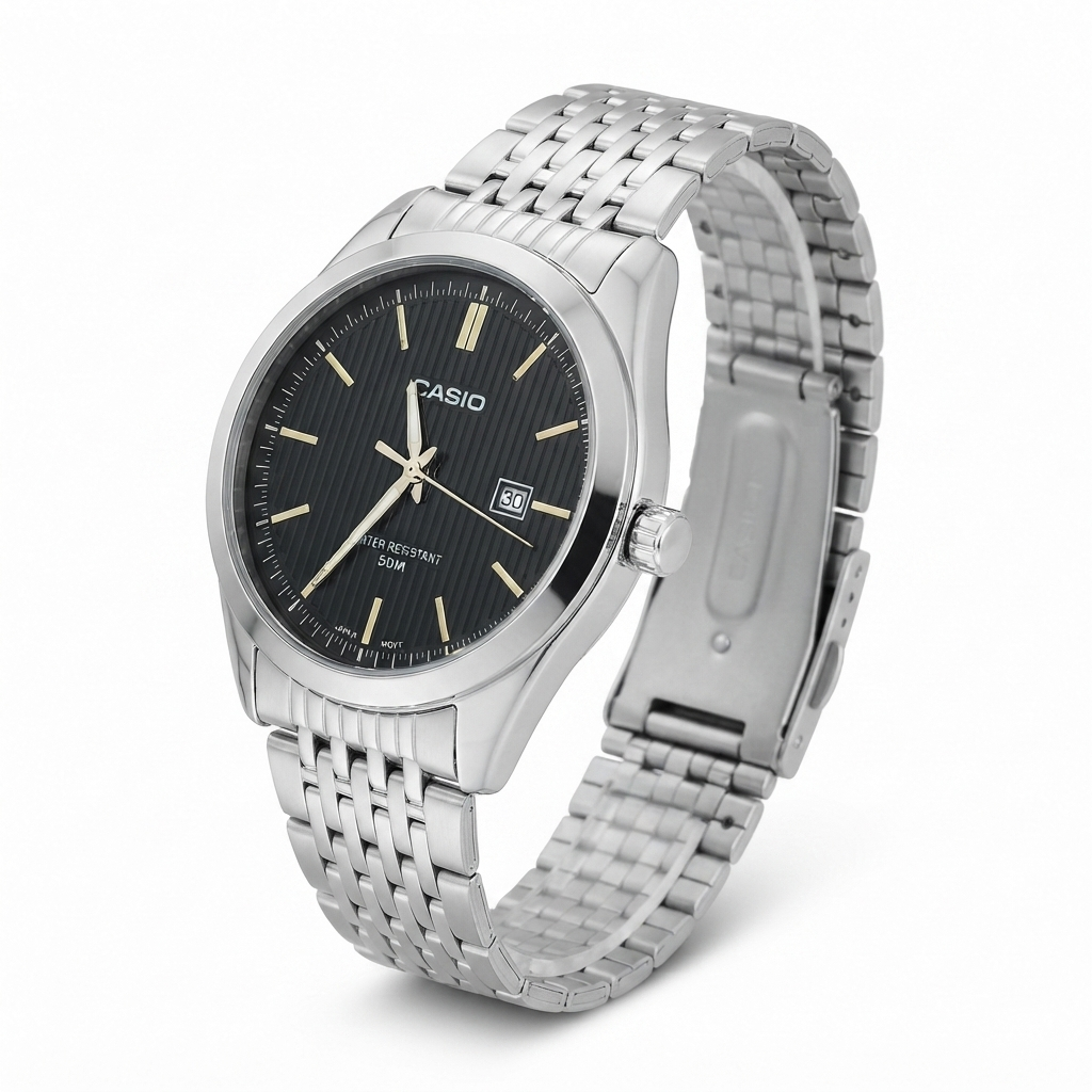 Casio Metal Date