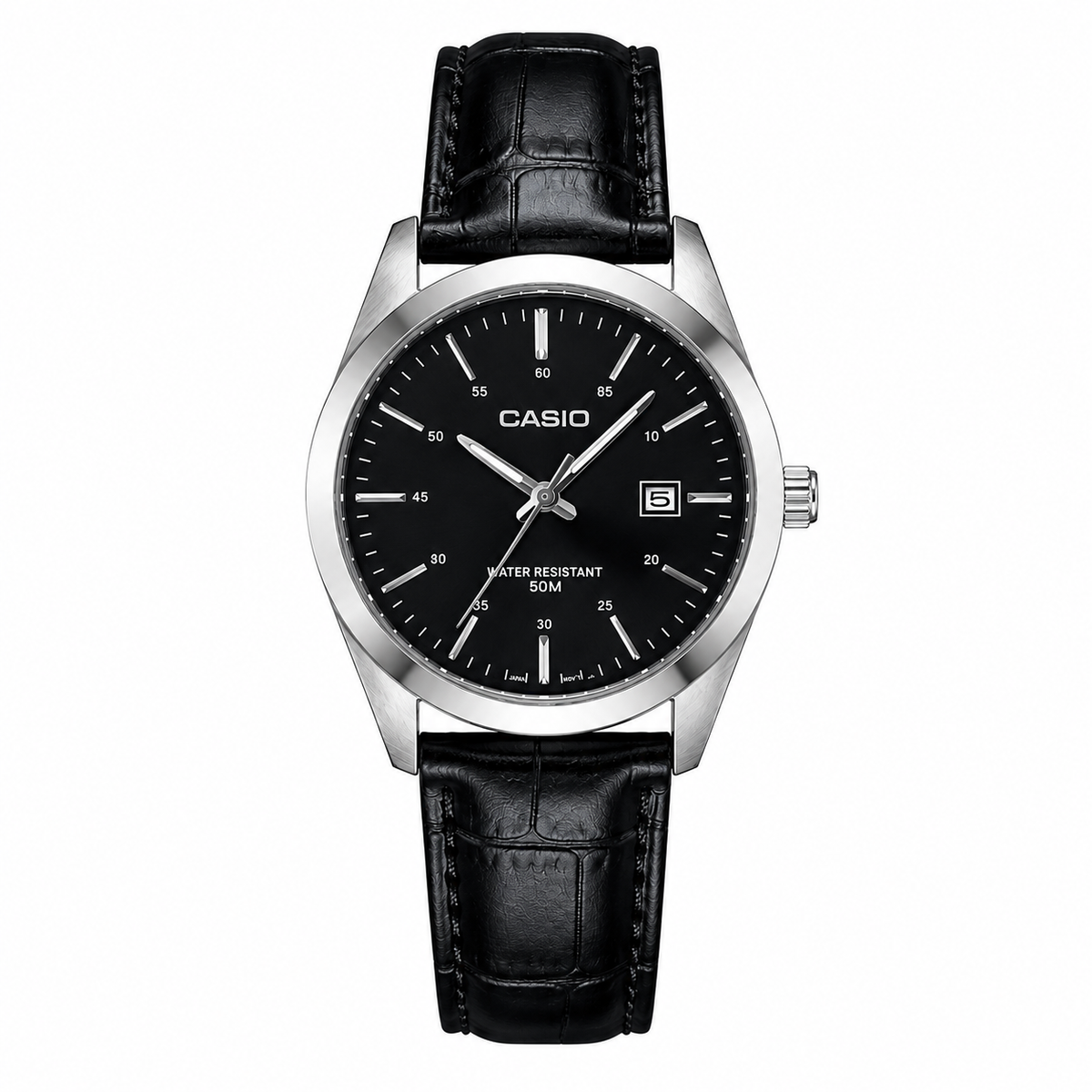 Casio Leather Date