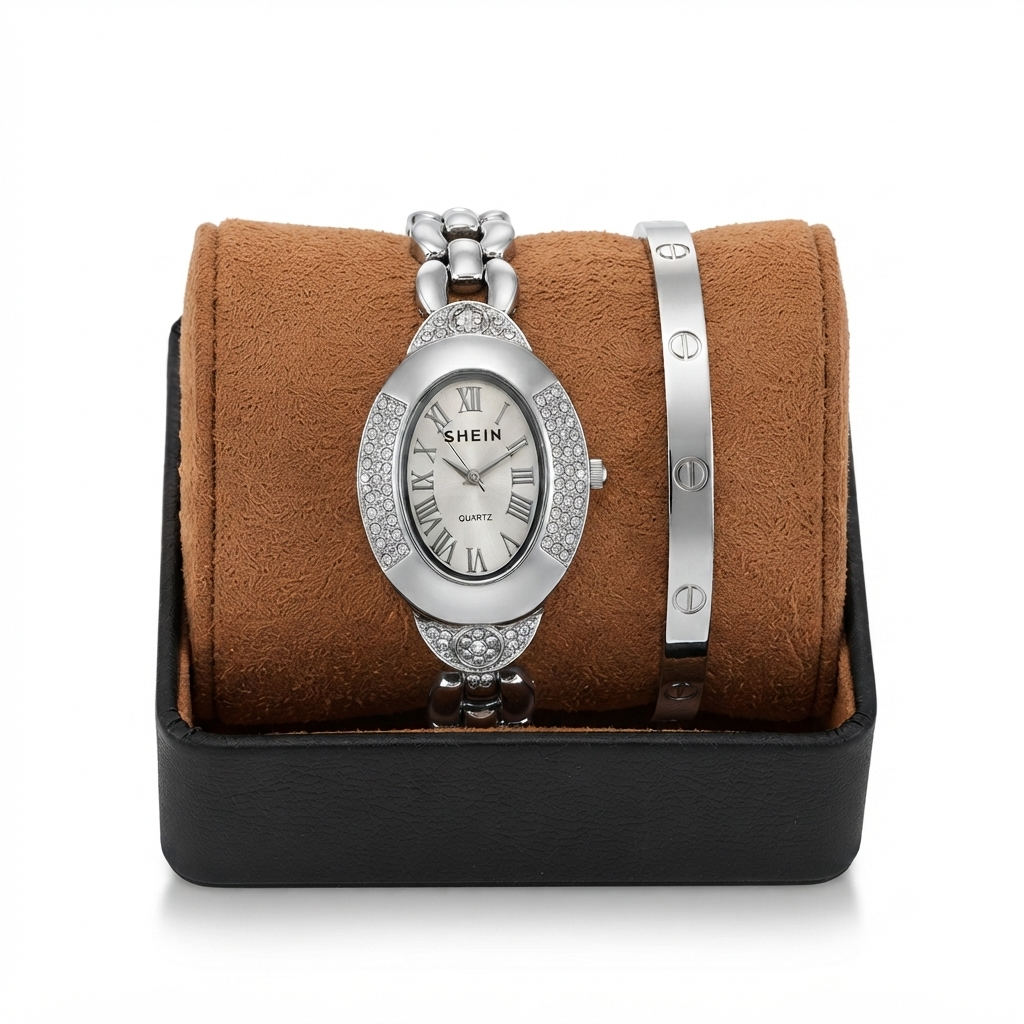 Women Watch + Bracelet Bundle Collection 1
