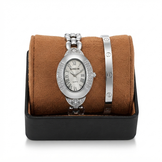 Women Watch + Bracelet Bundle Collection 1