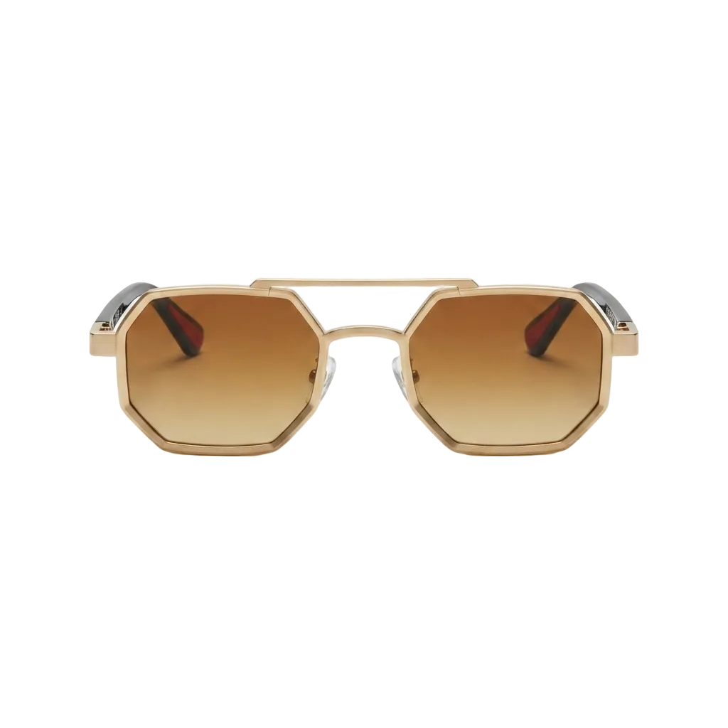Golden sunglasses