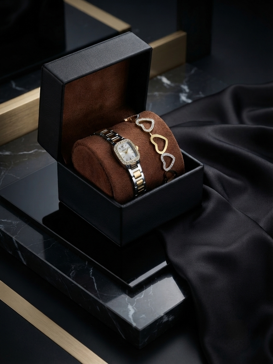 Women Watch + Bracelet Bundle Collection 2